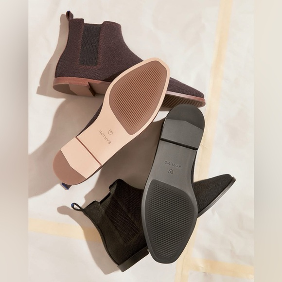 Rothy’s The merino wool ankle boot in brown women’s size 10 Like new - Picture 17 of 17